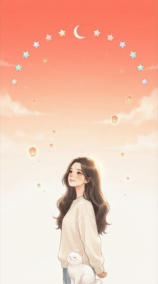 2027 사주 한 장 배경